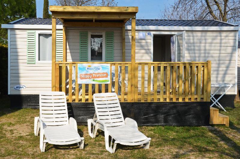 Happy Camp Mobile Homes In Domaine La Yole Camping Lodge Valras-Plage Extérieur photo
